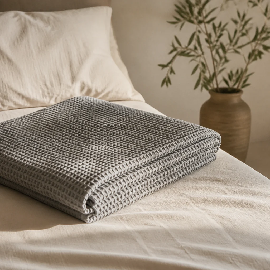 Tagesdecke Valeria in Light Grey